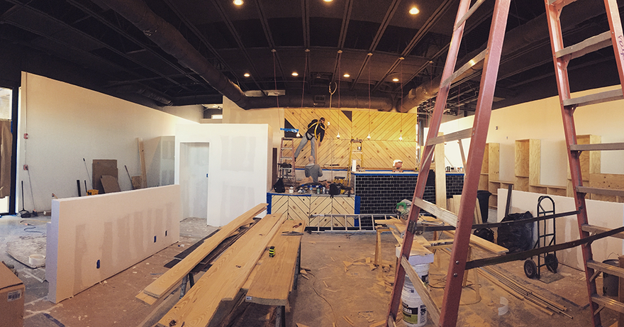 THE SODA PARLOR EAST NASHVILLE - BUILDOUT