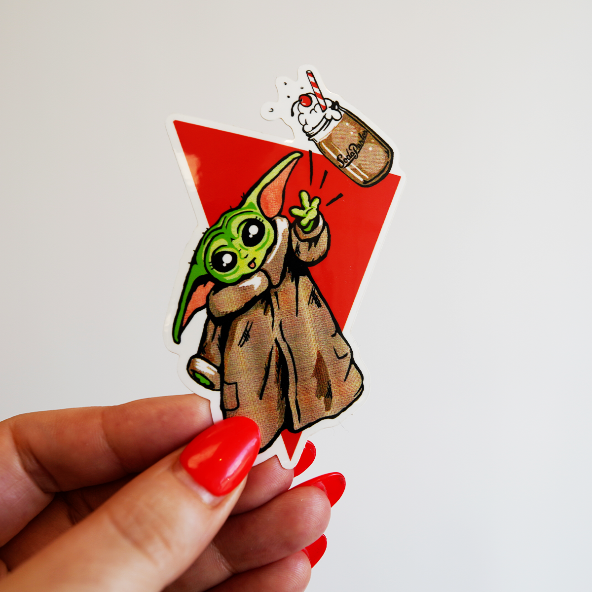 MONSTER STICKER SET/4