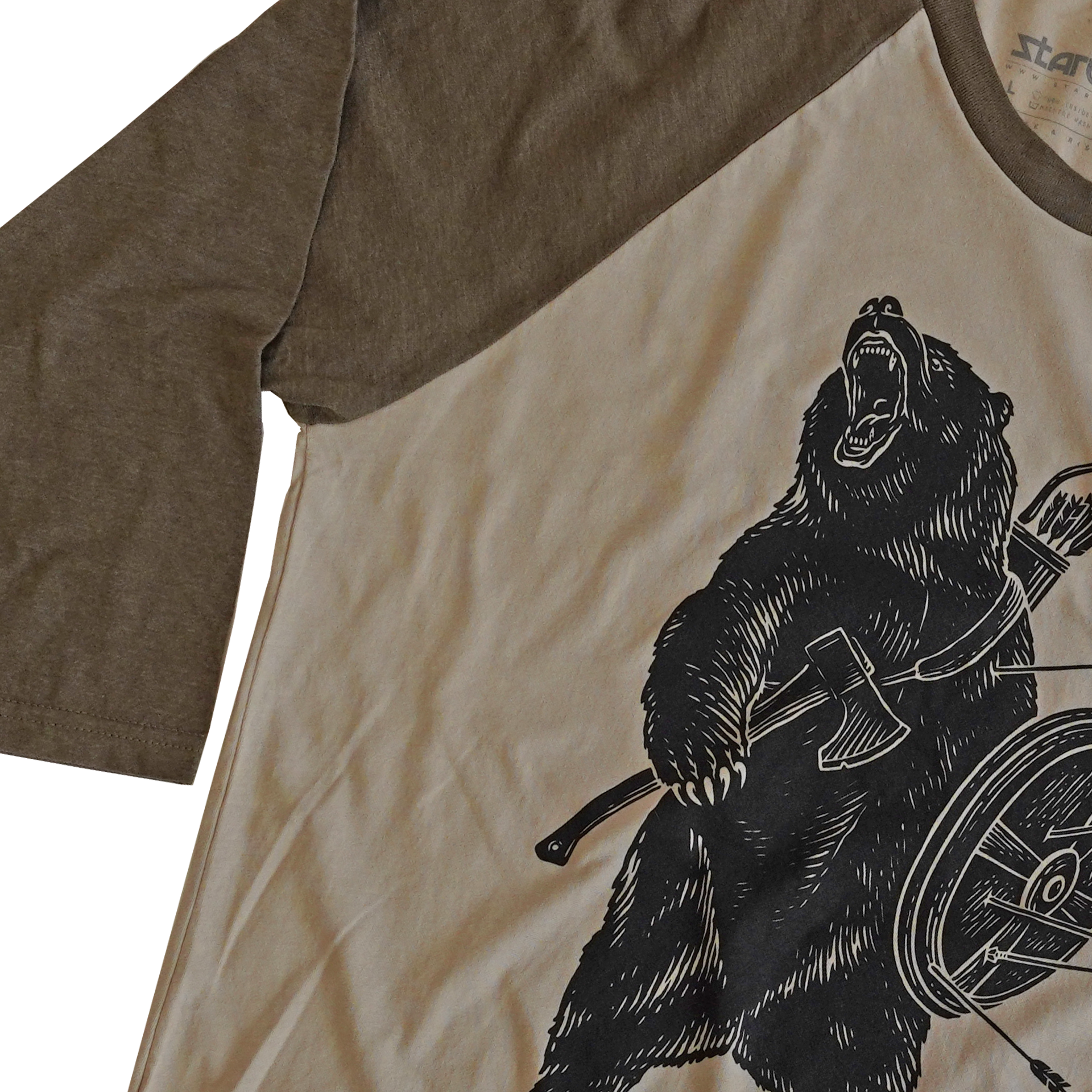BATTLE BEAR - RAGLAN TEE