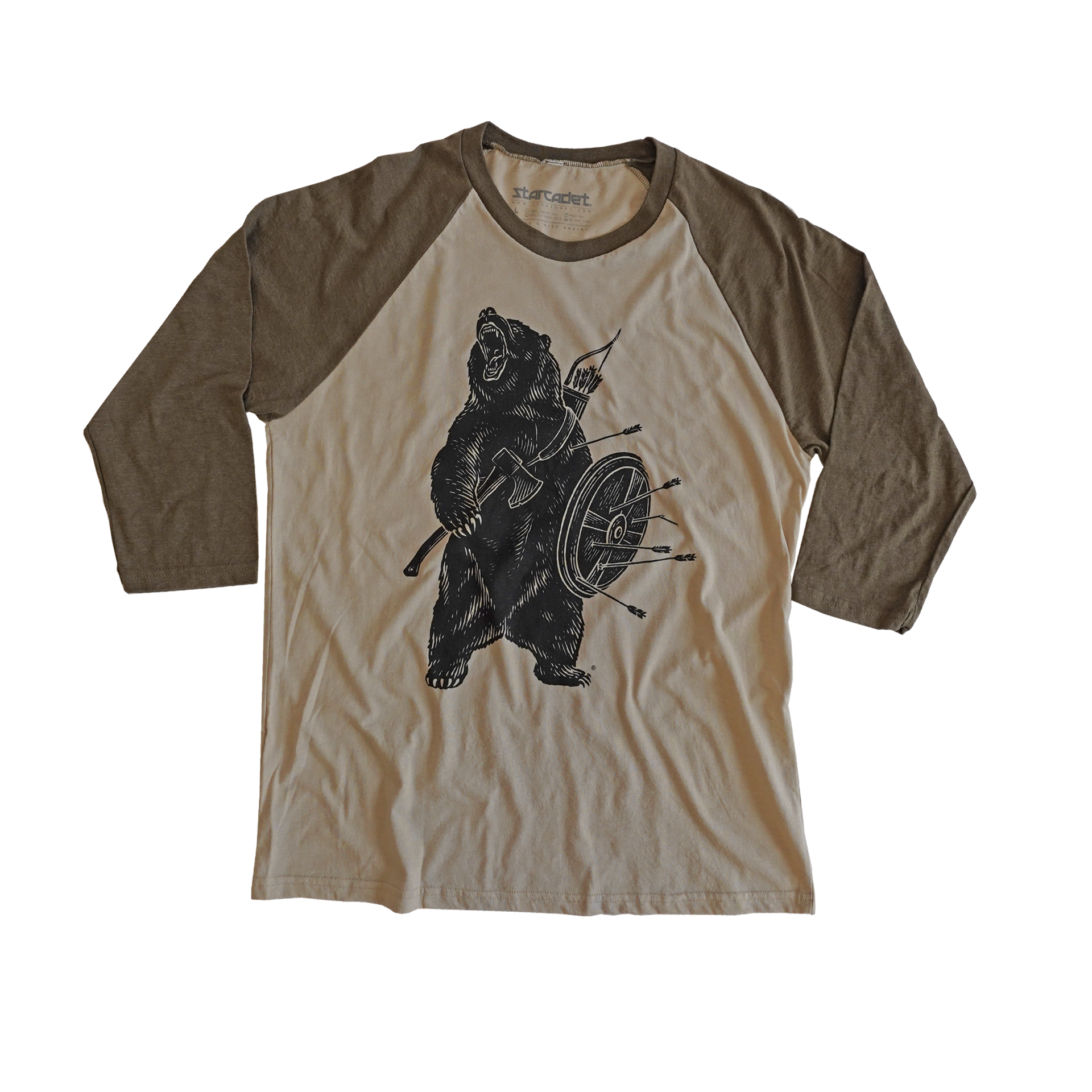 BATTLE BEAR - RAGLAN TEE