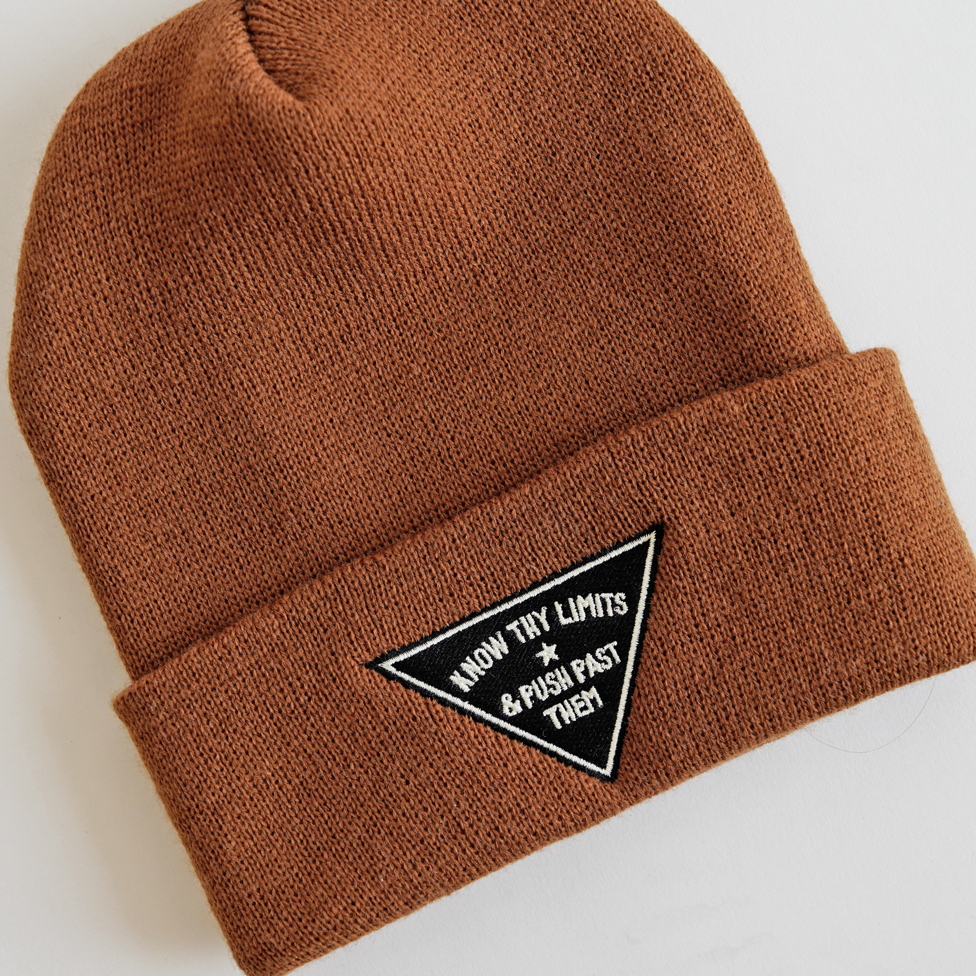 KNOW THY LIMITS - BEANIE - CIDER