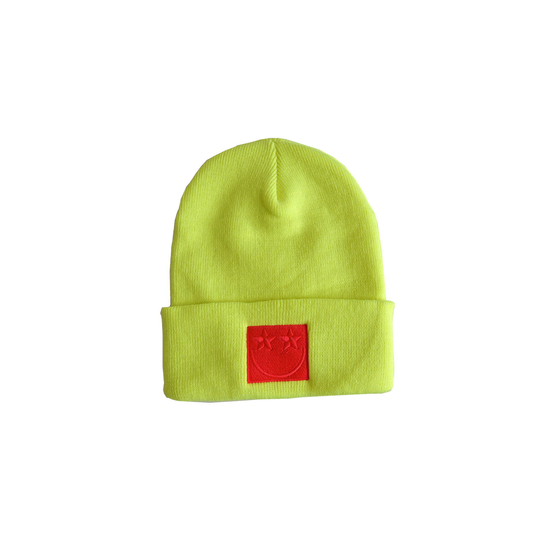 BEANIE - STAR STRUCK - NEON YELLOW