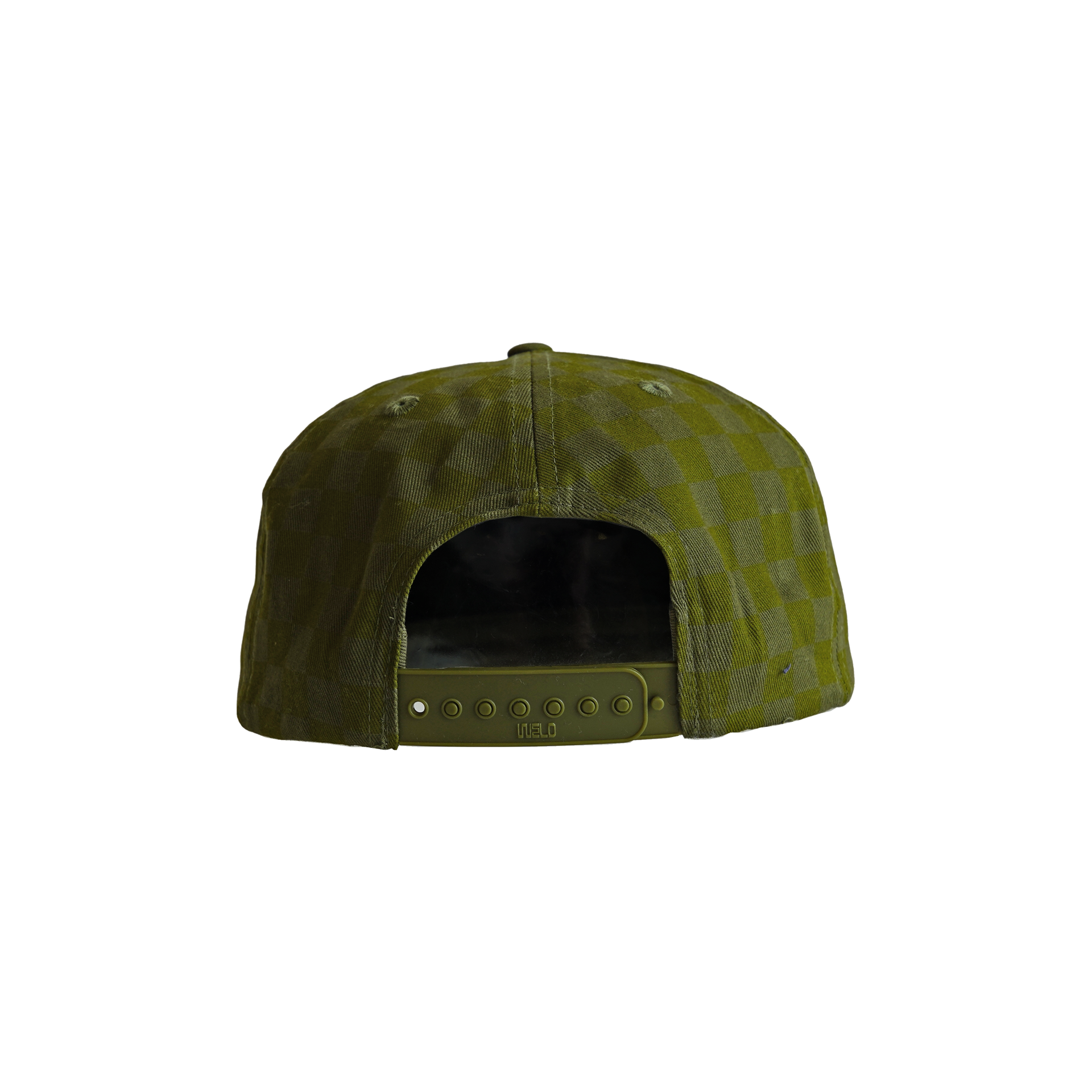 THIRD EYE BEAR - SNAPBACK HAT - CHECKER CATCUS
