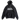 HAUNT HOUNDS HOODIE BLACK