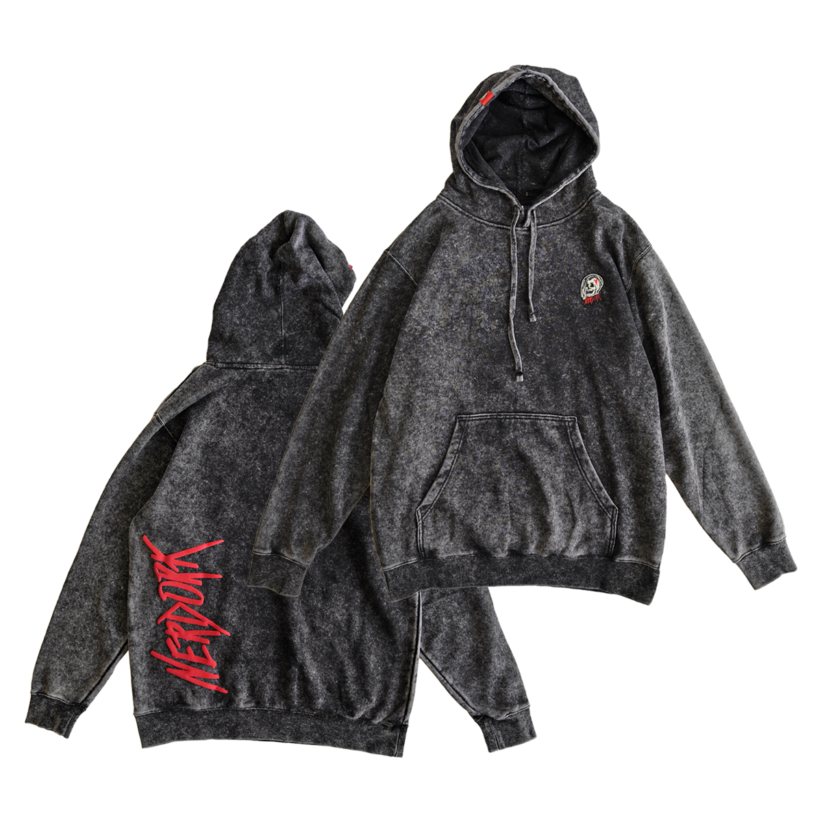 NERDORK - MINERAL WASH SWEATSHIRT