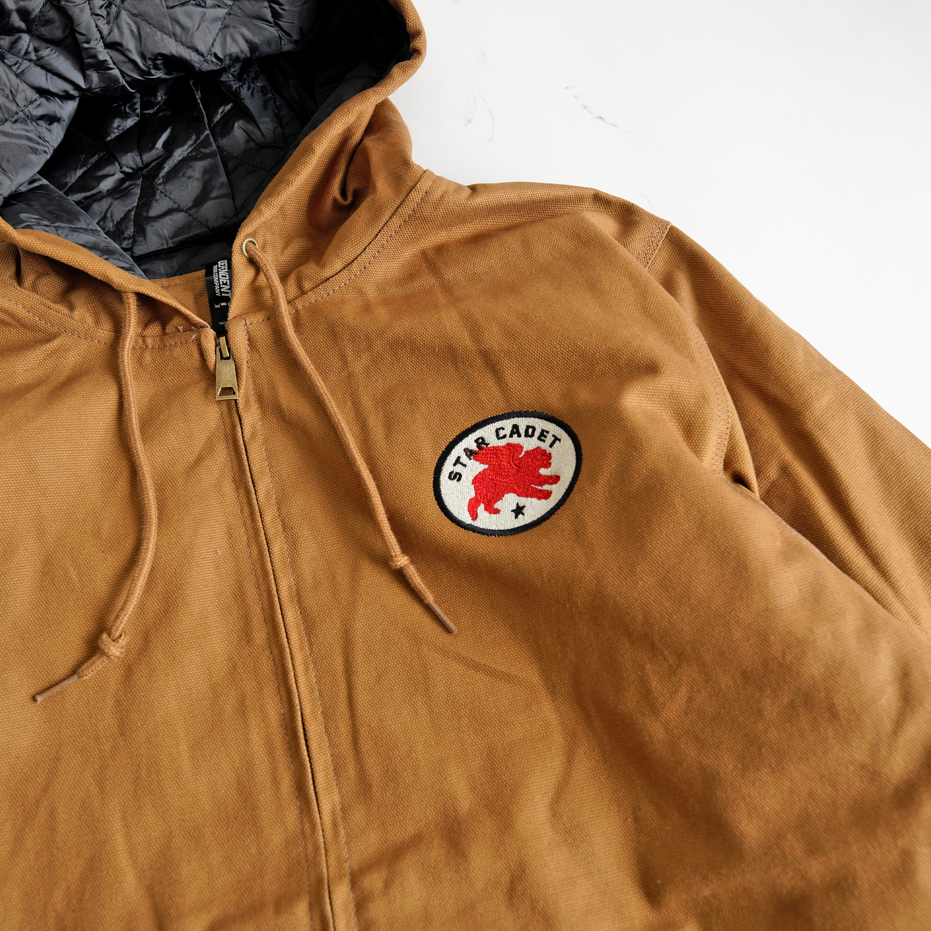 DIVINE URSINE CANVAS WORKWEAR INSULATED ZIP-JACKET