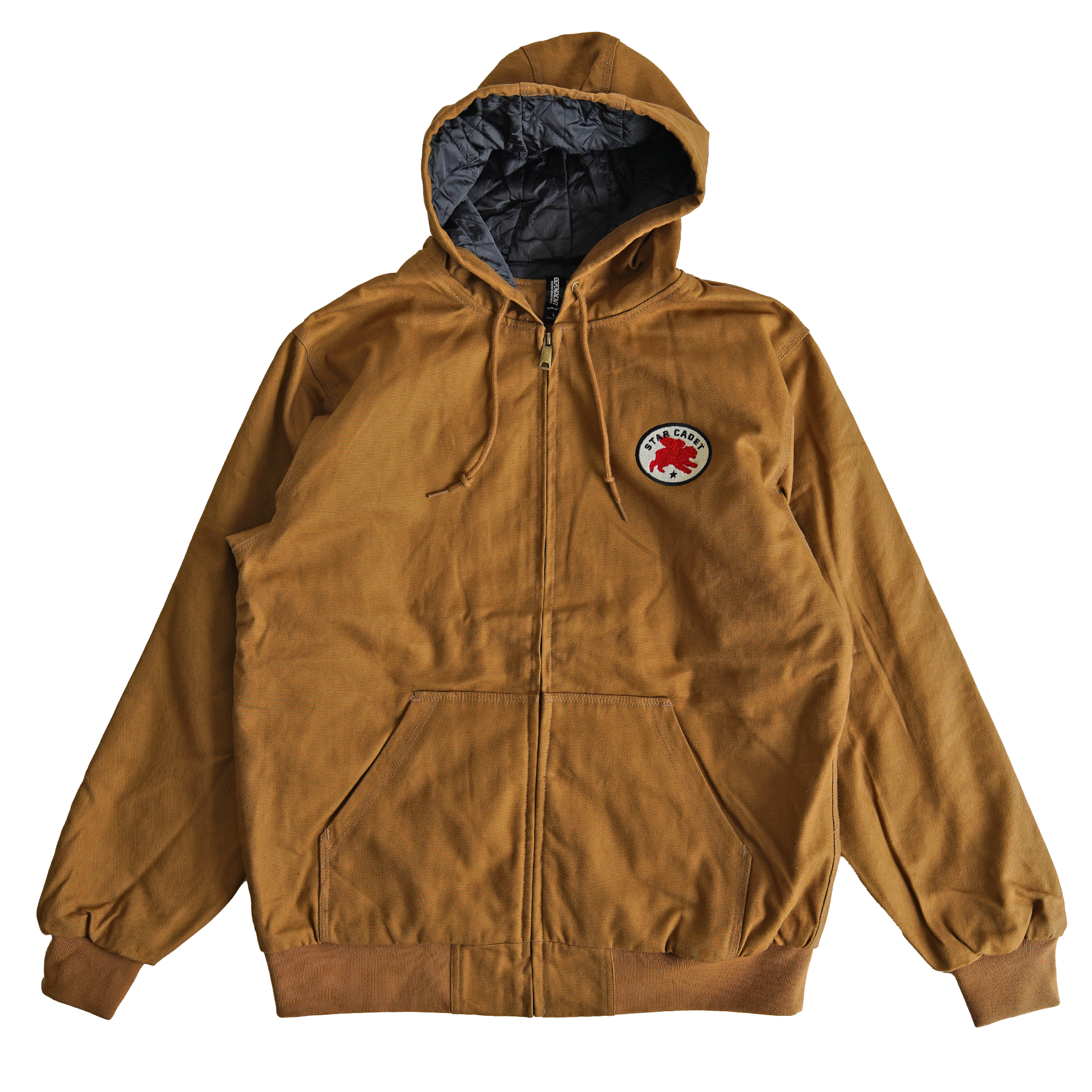 DIVINE URSINE CANVAS WORKWEAR INSULATED ZIP-JACKET