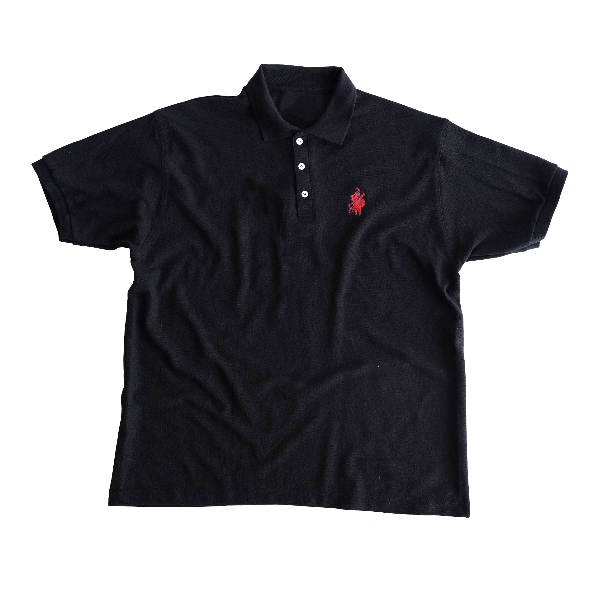 BATTLE BEAR - POLO - BLACK