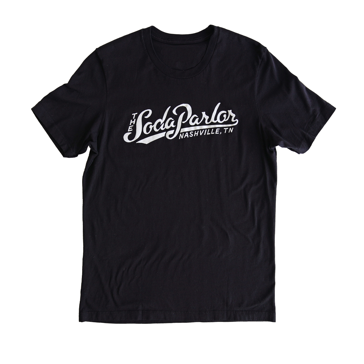 T-SHIRT - THE SODA PARLOR - BLACK