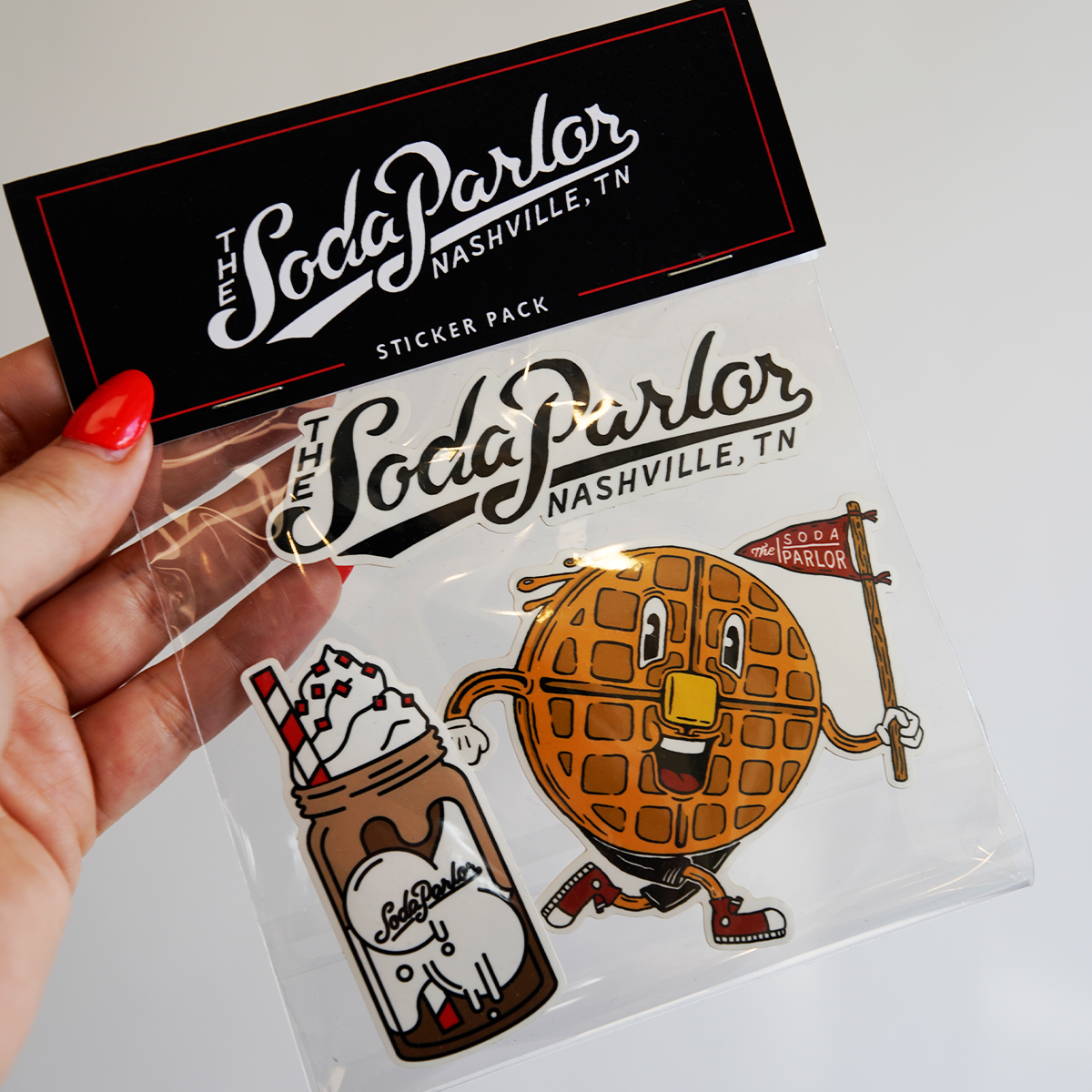 WAFFLE FANBOY STICKER SET/3