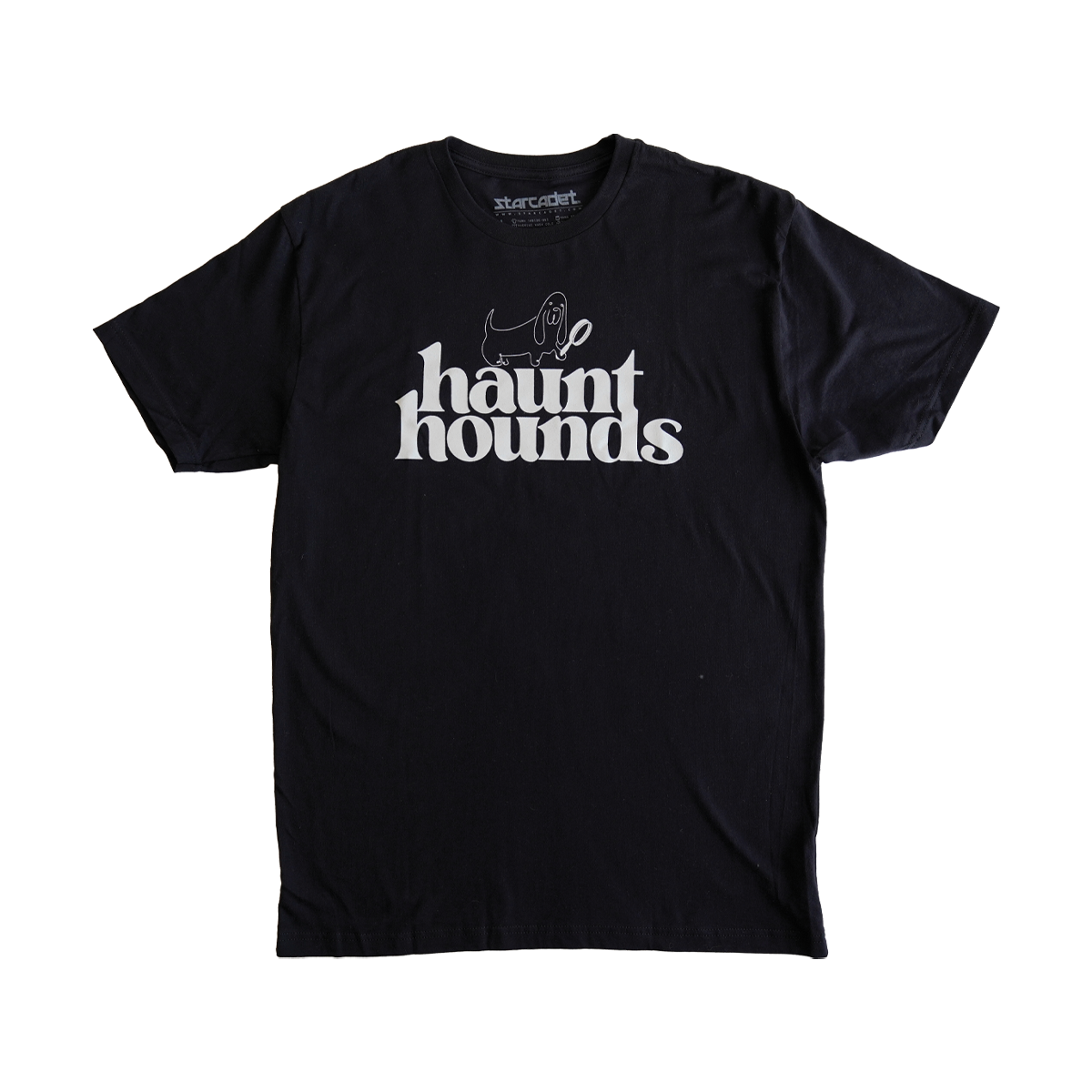 HAUNT HOUNDS T-SHIRT BLACK