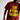 I'M DYING INSIDE - CRYSTAL DYE T-SHIRT - RED/BLK