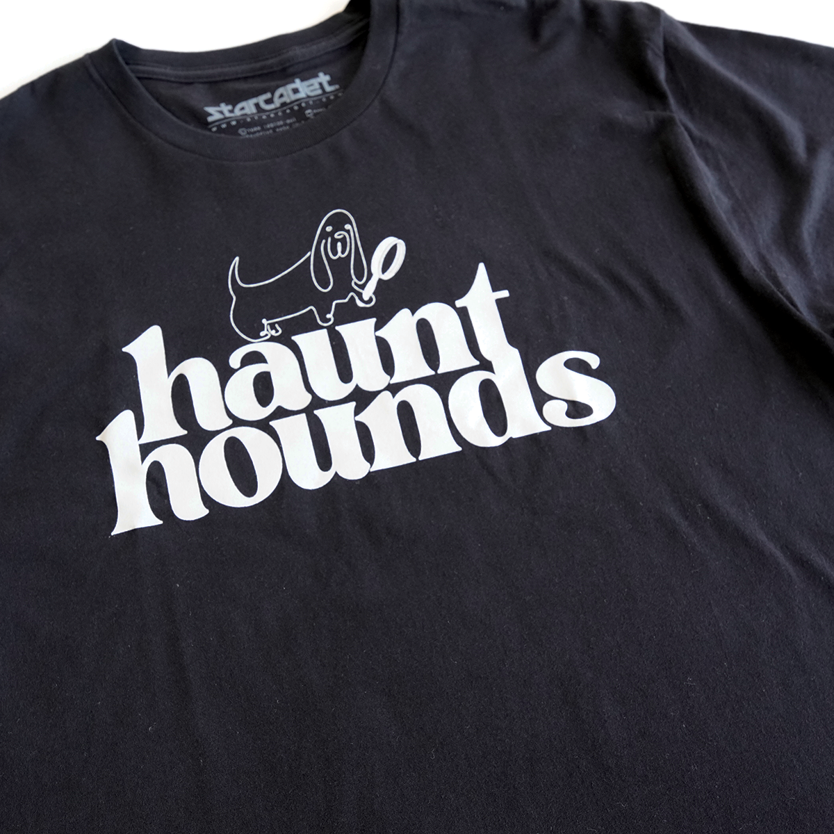 HAUNT HOUNDS T-SHIRT BLACK