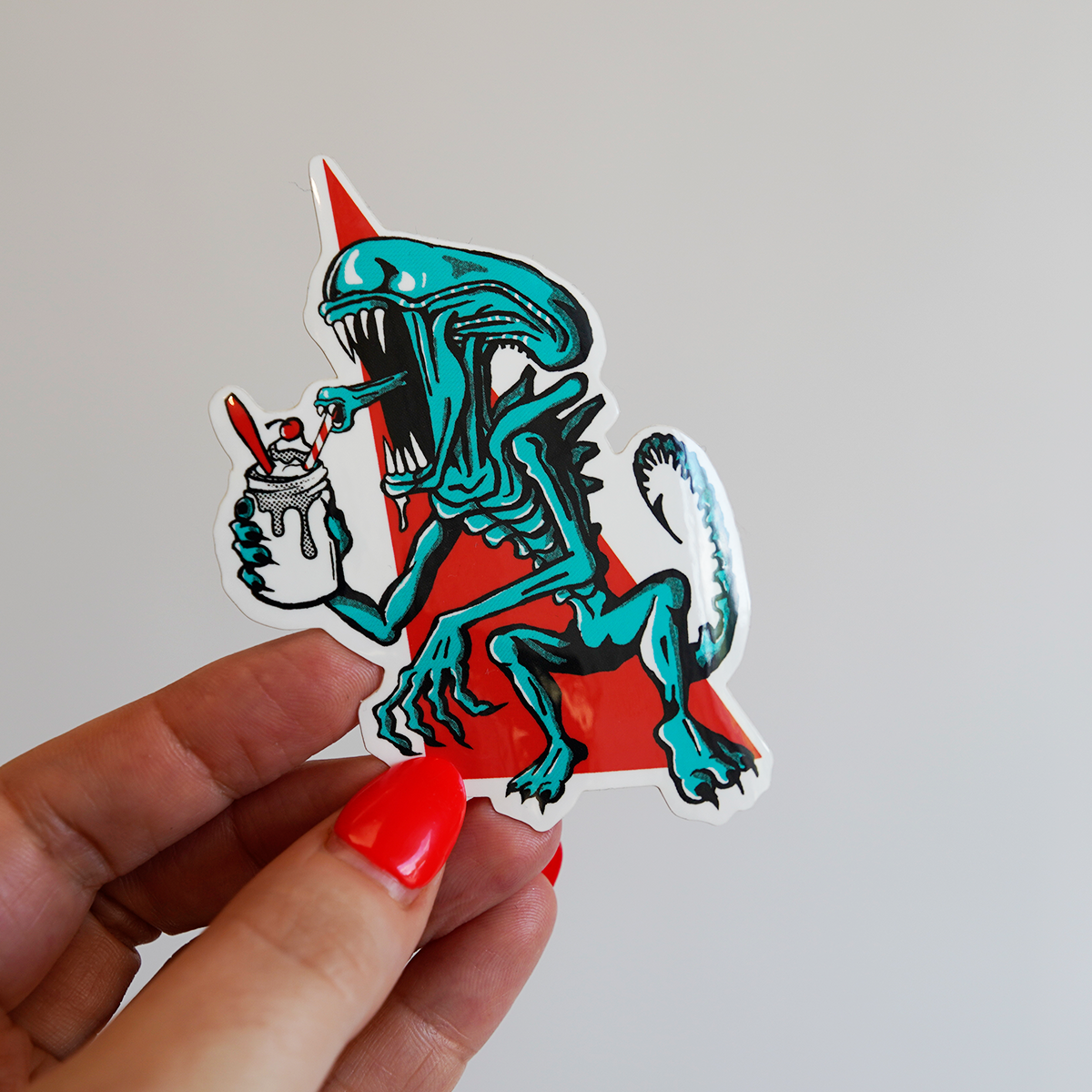 MONSTER STICKER SET/4